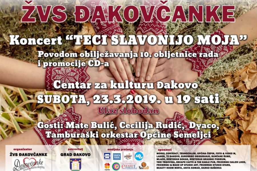Koncert “Teci Slavonijo moja”