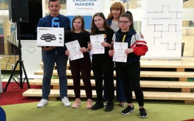 Odličan uspjeh malih robotičarki i robotičara iz Đakovštine