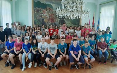 Odlikaši na prijemu kod gradonačelnika