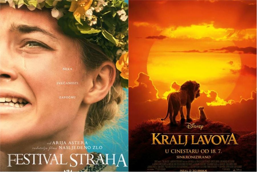 U kinu: Festival straha i Kralj lavova (2D i 3D)
