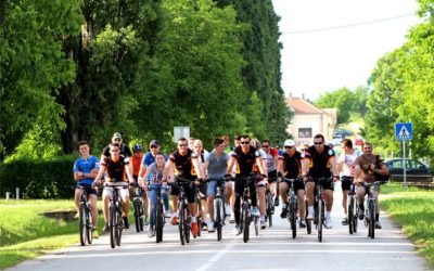 Dolazak njemačkih biciklista u grad Đakovo – 15. rujna 2019.