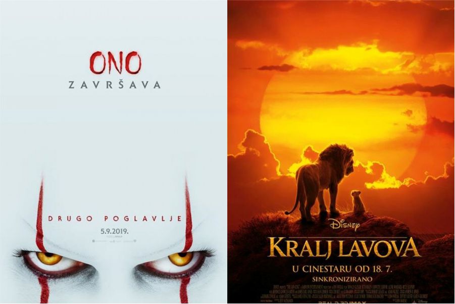 U kinu: Ono: Drugo poglavlje i Kralj lavova (2D i 3D) sinkronizirano