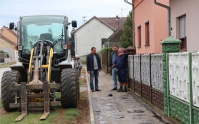 Izgradnja pješačko-biciklističke staze i rekonstrukcija nogostupa