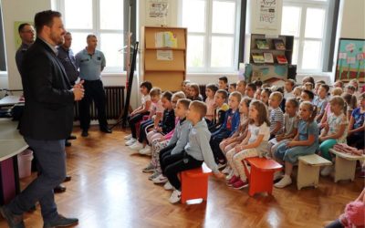 Za siguran put do škole – akcija Grada Đakova i policije