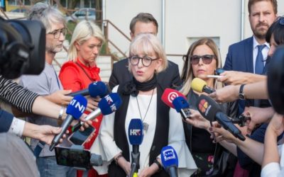 Ministrica Bedeković posjetila Centar za socijalnu skrb u Đakovu