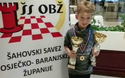 Borna Solin županijski prvak do 11 godina!