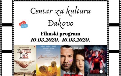 Centar za kulturu Đakovo  – Tjedni program