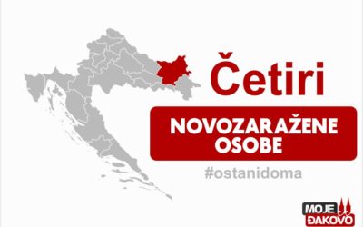 Četiri novooboljele osobe u Osječko-baranjskoj županiji