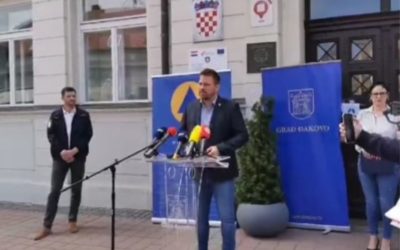 Održana press konferencija Stožera civilne zaštite Grada Đakova