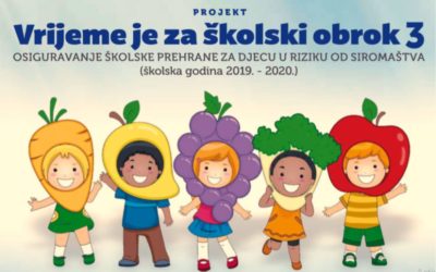 Dvije đakovačke osnovne škole dio projekta “Vrijeme je za školski obrok 3”