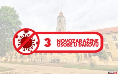 Danas u Đakovu imamo 3 novozaražene osobe