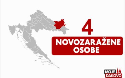 4 novooboljele osobe u našoj županiji