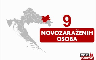 9 novooboljelih na području OBŽ