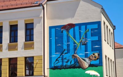 Na Nazorovoj školi osvanuo mural u čast Ivana Pavića