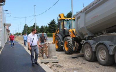 Gradonačelnik Mandarić obišao radove na izgradnji novih staza