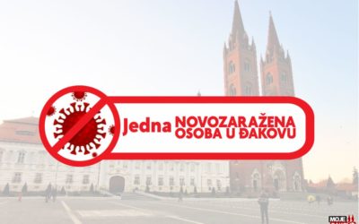 Jedna novozaražena osoba u Đakovu