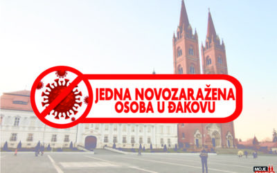 Jedna novozaražena osoba u gradu; pet novih u županiji