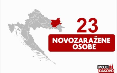 23 novozaražene osobe na području OBŽ
