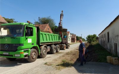 Asfaltira se Strossmayerova ulica u Bračevcima
