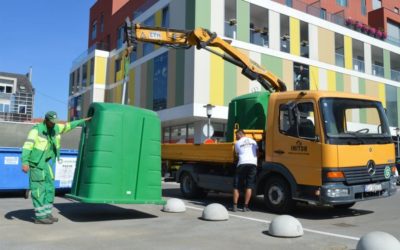 Postavljeno 20 zvona za staklo i staklenu ambalažu