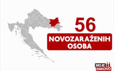 56 novopozitivnih na koronavirus u OBŽ