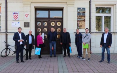Gradonačelnik ugostio predsjednika i suradnike Hrvatskog odbojkaškog saveza