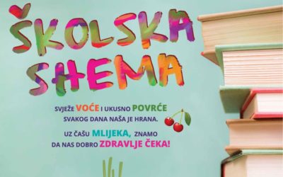 Nastavak projekta Školska shema voća i povrća te mlijeka i mliječnih proizvoda u OBŽ