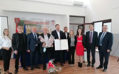 Potpisan Sporazum o suradnji i prijateljstvu između Grada Đakova i Grada Vrlike