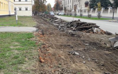 Početak rekonstrukcije nogostupa ispred OŠ “Ivan Goran Kovačić”