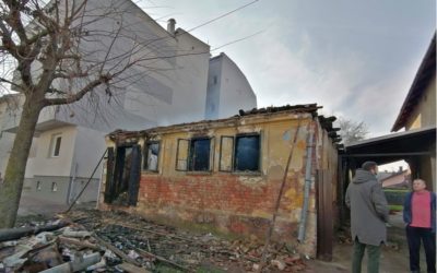 Požar progutao kuću 83-godišnje starice; Grad ponudio pomoć