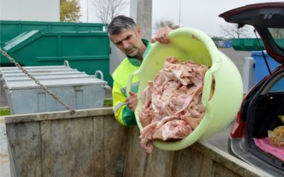 Rješenje za otpad od svinjokolje u spremnicima na Vitici