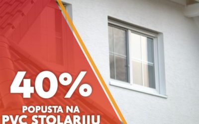 Energa Đakovo: 40% popusta na PVC stolariju