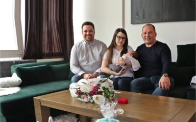 Dina Ivančić prva je đakovačka beba rođena u 2021. godini