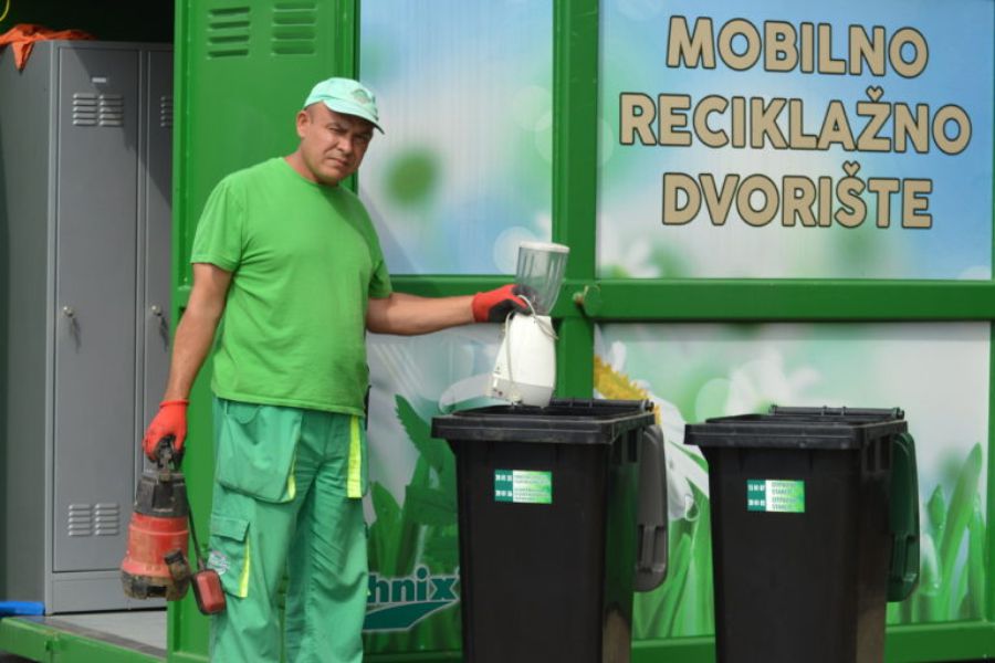 Univerzal objavio raspored mobilnih reciklažnih dvorišta po prigradskim naseljima
