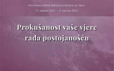 Započela online duhovna priprava za Uskrs