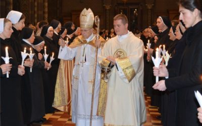 Proslava Svijećnice i Dana posvećenog života u đakovačkoj katedrali