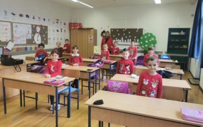 U OŠ Budrovci podržali projekt “Žene u crvenom”