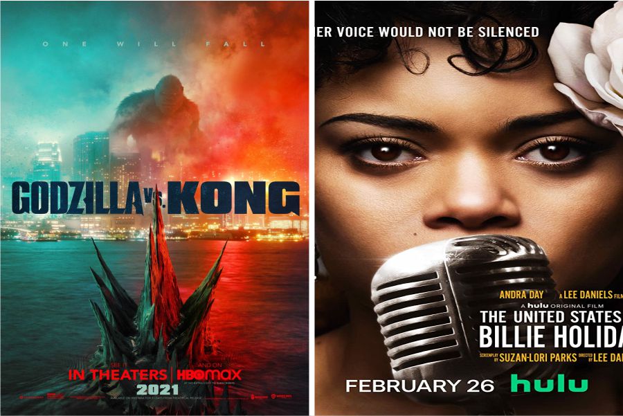 U kinu: Godzilla vs. Kong i Sjedinjene Države protiv Billie Holiday