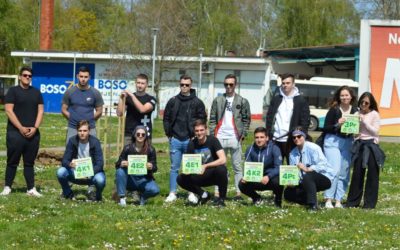 Ekonomci i komunalci zasadili novi generacijski drvored