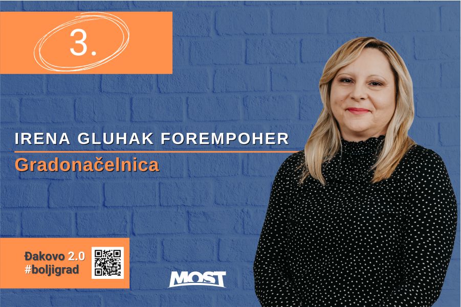 Irena Gluhak Forempoher: Vrijeme je za prvu gradonačelnicu!