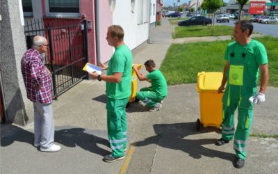 Prve posude za otpadnu plastiku uručene korisnicima