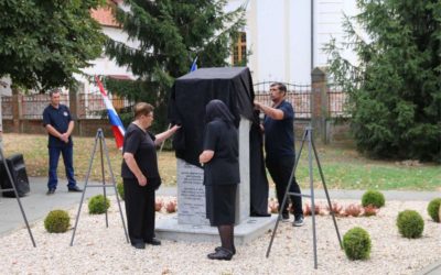 Majke poginulih branitelja otkrile spomenik u Gorjanima