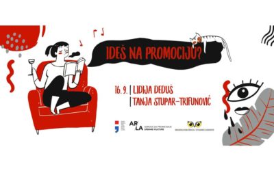 Novi “Ideš na promociju?” u znaku Lidije Deduš i Tanje Stupar-Trifunović