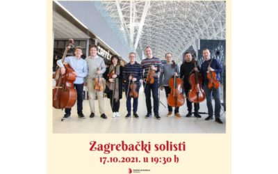 Koncert Zagrebačkih solista u Centru za kulturu Đakovo