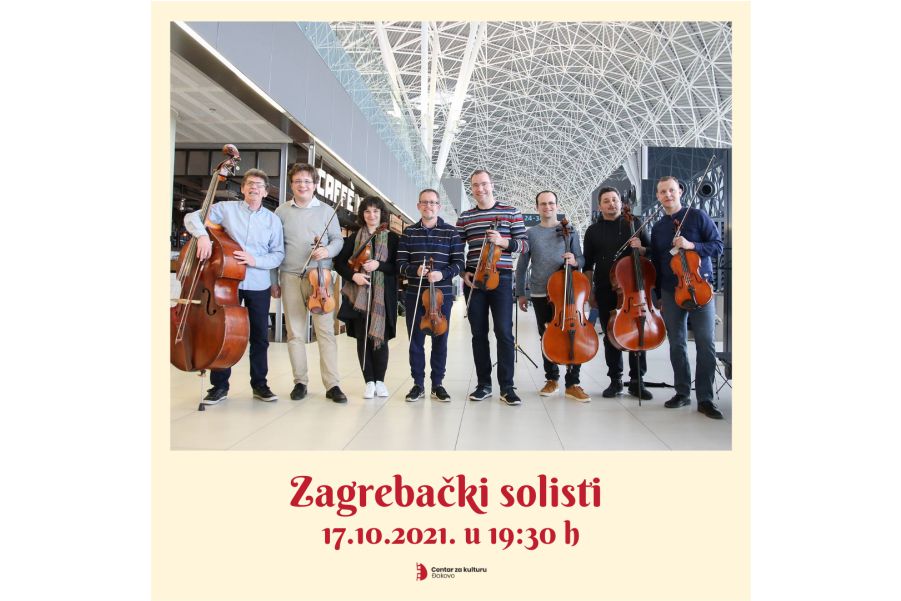 Koncert Zagrebačkih solista u Centru za kulturu Đakovo