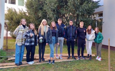 U dvorištu Ekonomske škole ponovno provedena akcija “Zasadi stablo, ne budi panj”