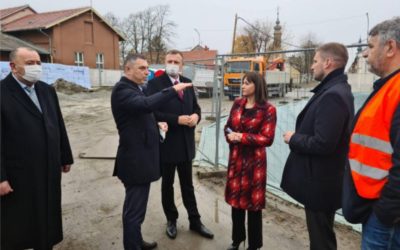 Ministrica Tramišak posjetila radove na izgradnji Objedinjenog hitnog bolničkog prijema