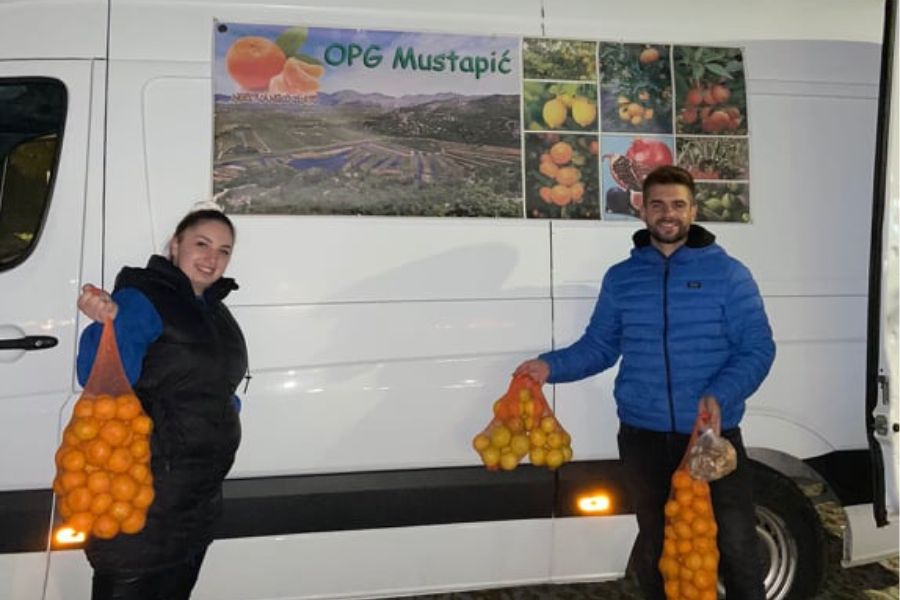 Domaće neretvanske mandarine danas stižu u Đakovo!