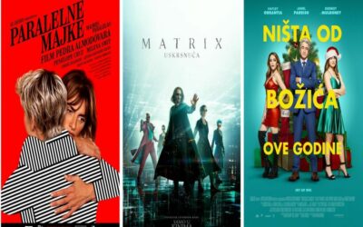 U kinu: Paralelne majke, Matrix: Uskrsnuća, Ništa od Božića ove godine