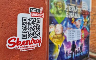 Skeniraj QR kod i saznaj sve o filmovima koji se prikazuju u Centru za kulturu